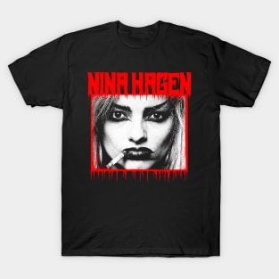 Nina Hagen Metal Style T-Shirt